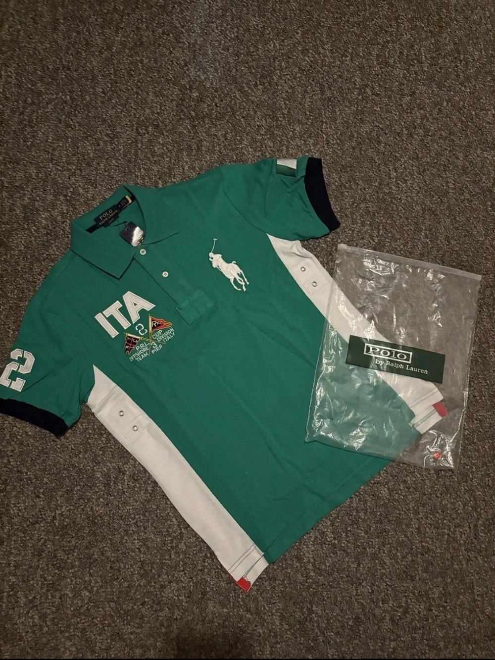 Polo Ralph Lauren Italy #2 Big Pony Polo Shirt Chief Keef M